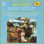 Mozart: Mass No. 16 in C „Coronation“; Vesperae solennes de confessore in C